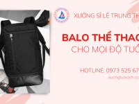 Balo thể thao - Lựa chọn phụ kiện yêu thích của mọi độ tuổi