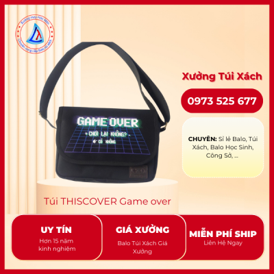 Túi đeo vai THISCOVER Game over
